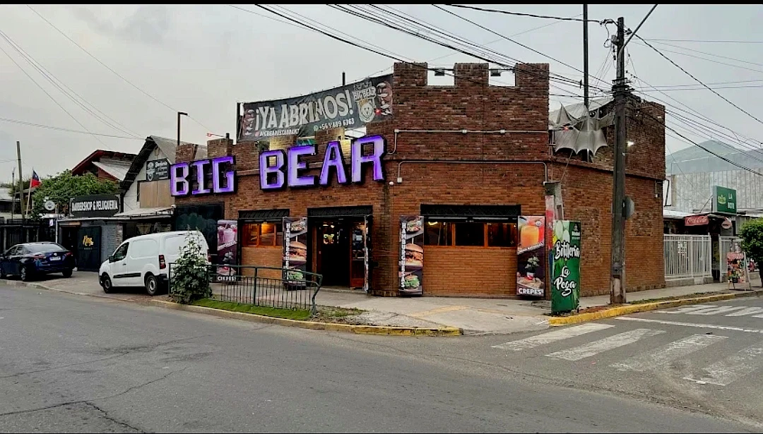 Exterior de Big Bear Restaurant en Santiago